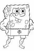 Раскраска губка боб