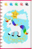 Дневник с единорогом школьный