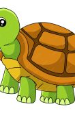 Черепаха мультяшная