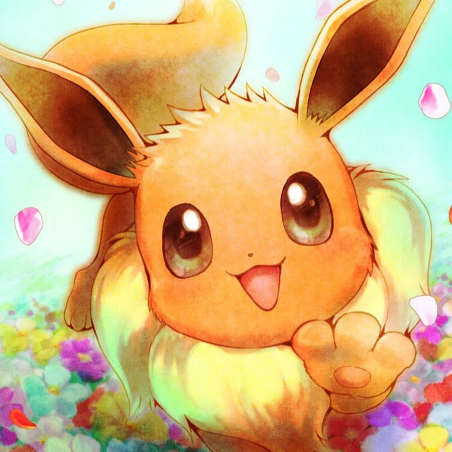 Аниме Pokemon Eevee