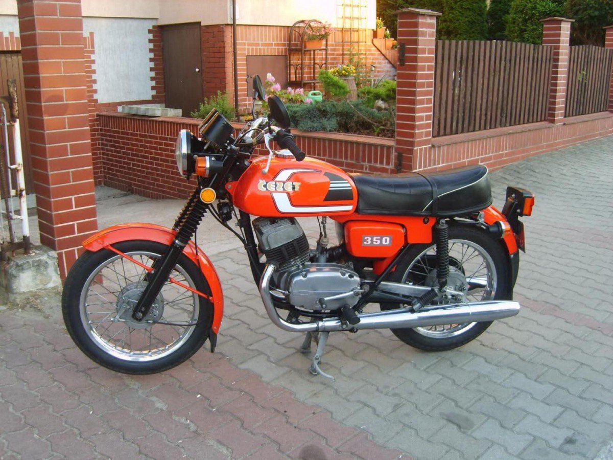 Мотоцикл Ява Чезет 350
