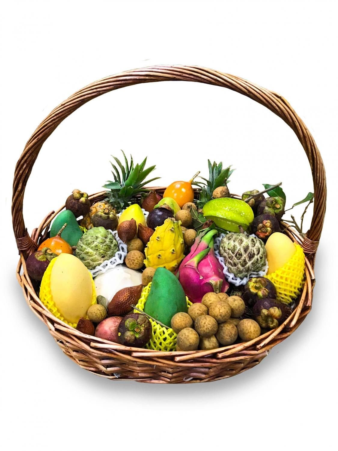 Корзина с фруктами