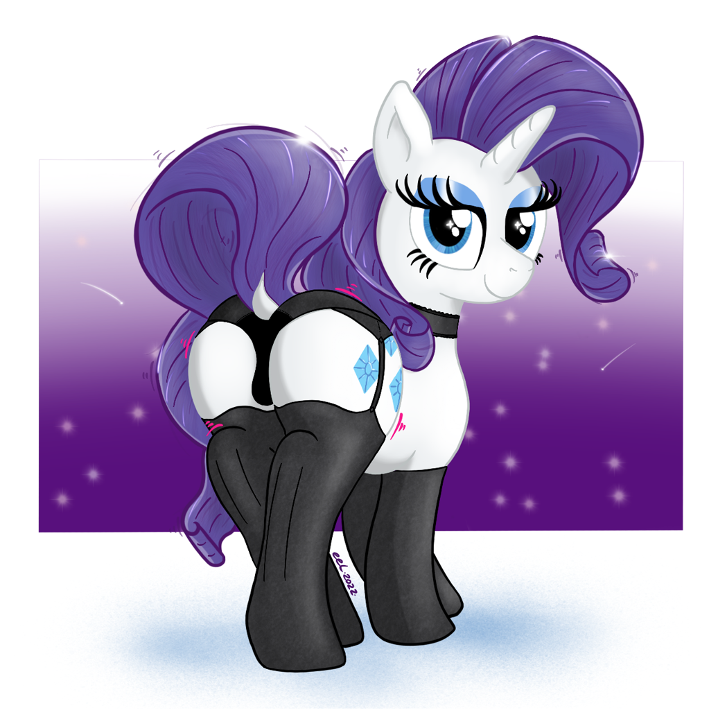 Rarity butt Pony
