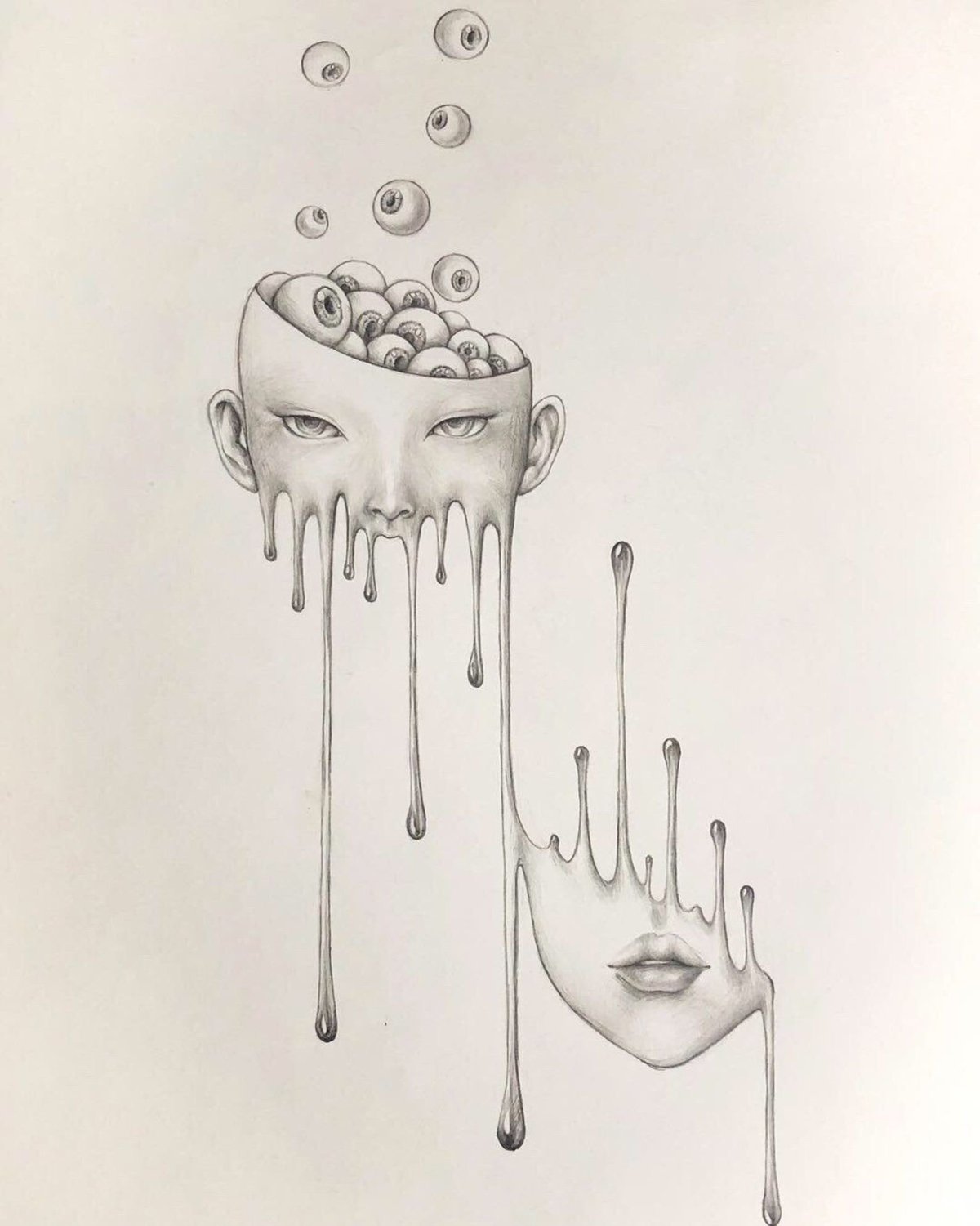 Необычные рисунки карандашом