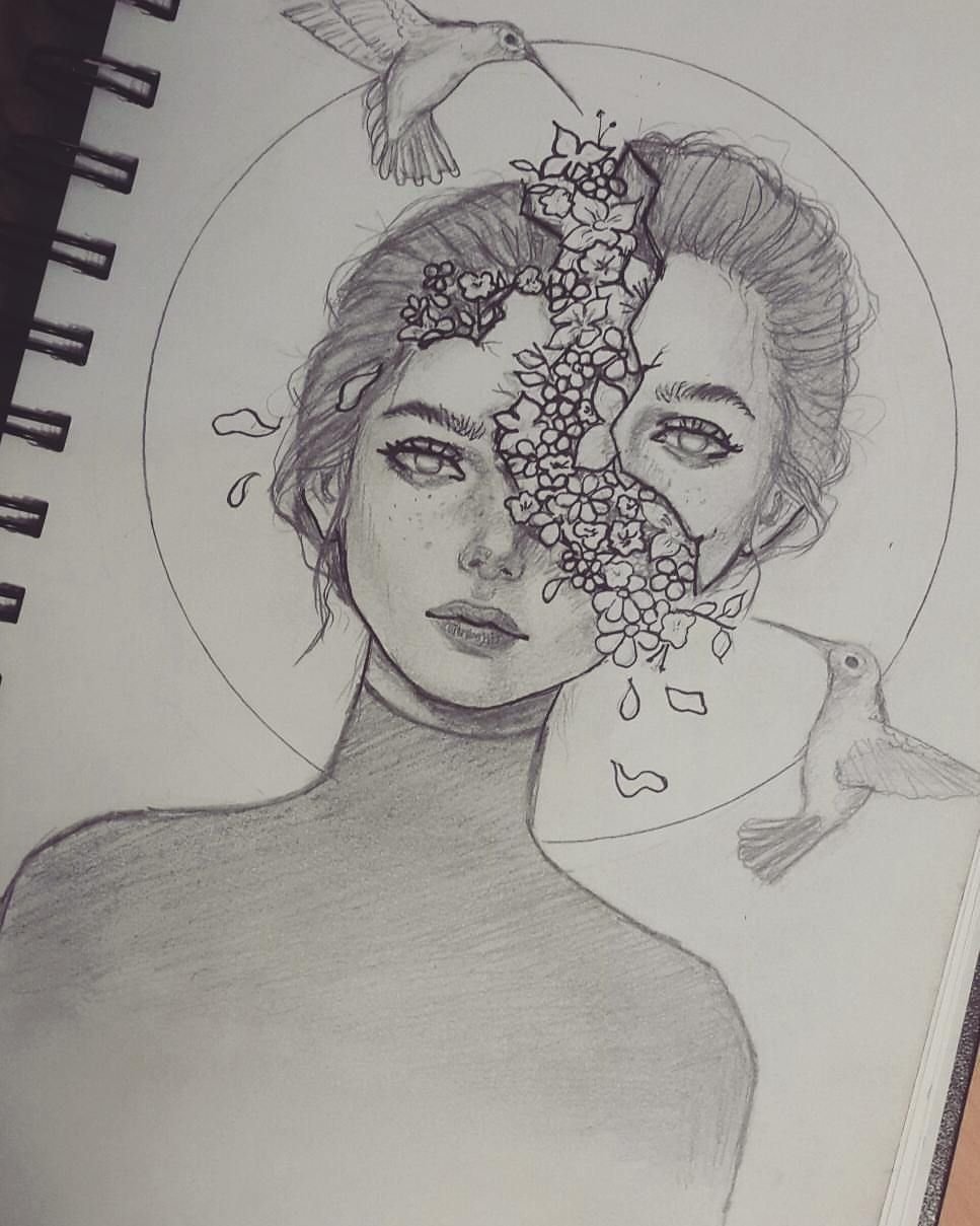 Рисунки для скетчбука карандашом