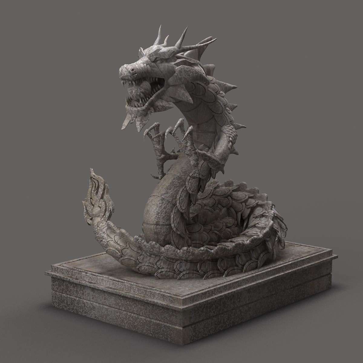 Скульптура 3d модель