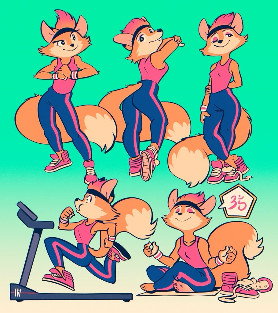 Lil Foxy Rock Dog