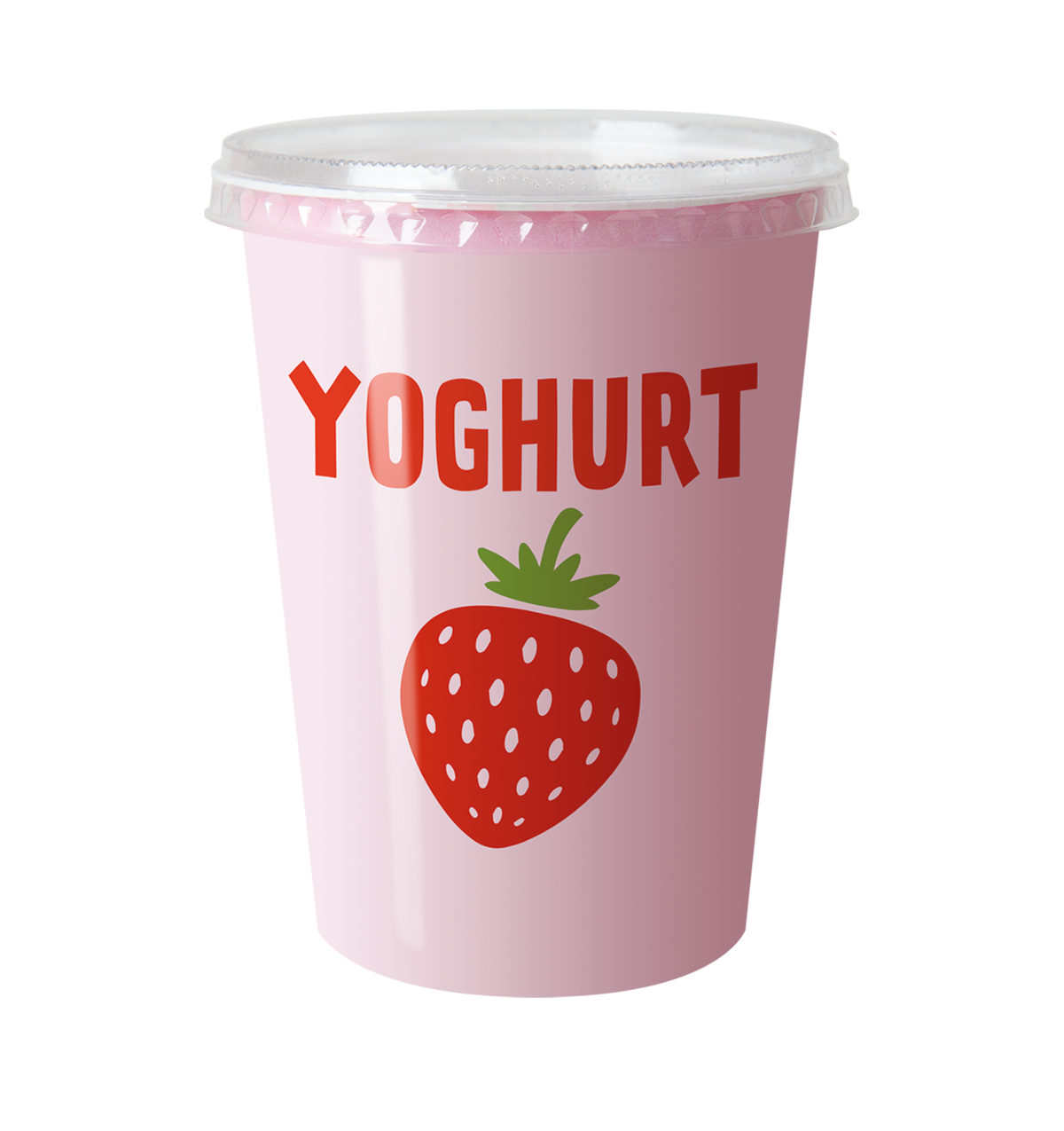 Pot of yoghurt