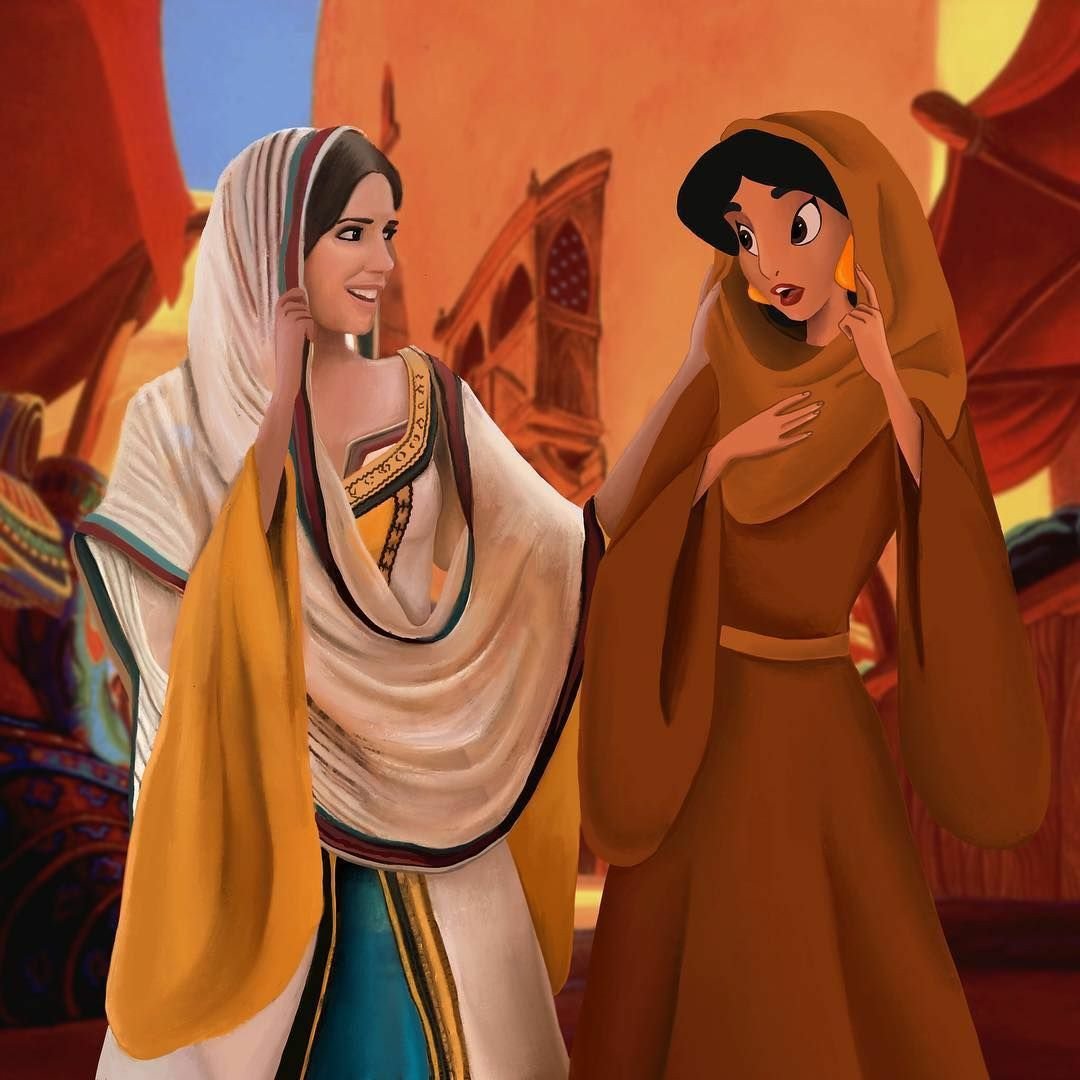 Disney: Аладдин фильм: Жасмин.