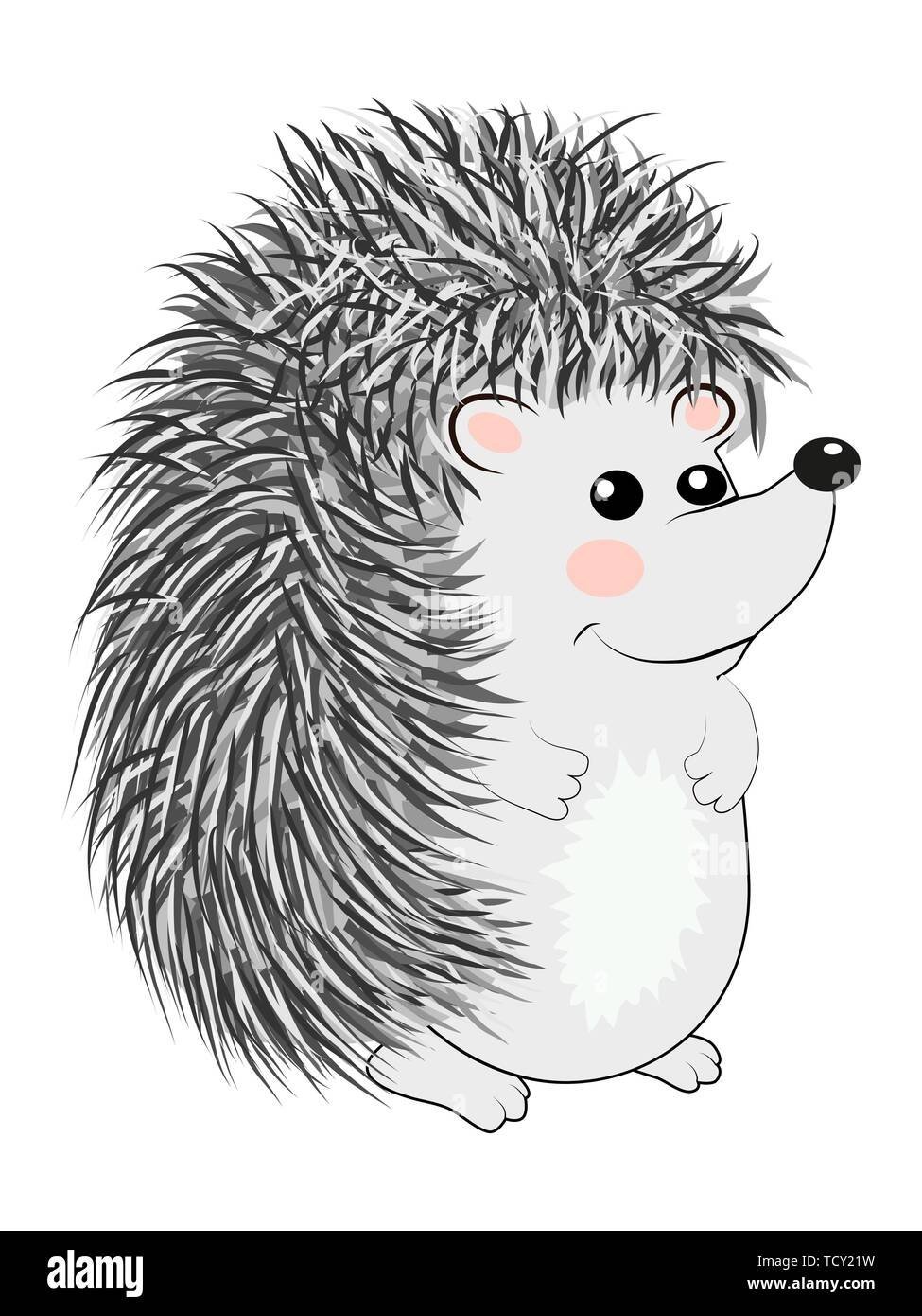 Маленький Ежик рисунок