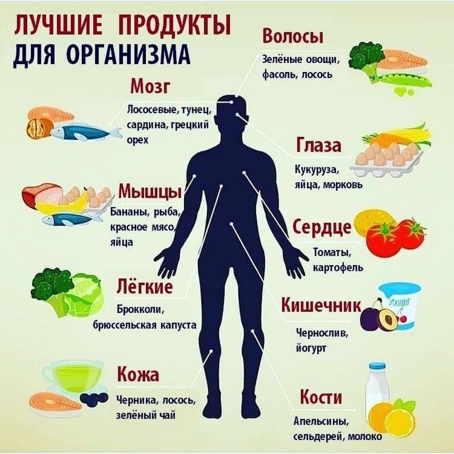 Самые полезные продукты