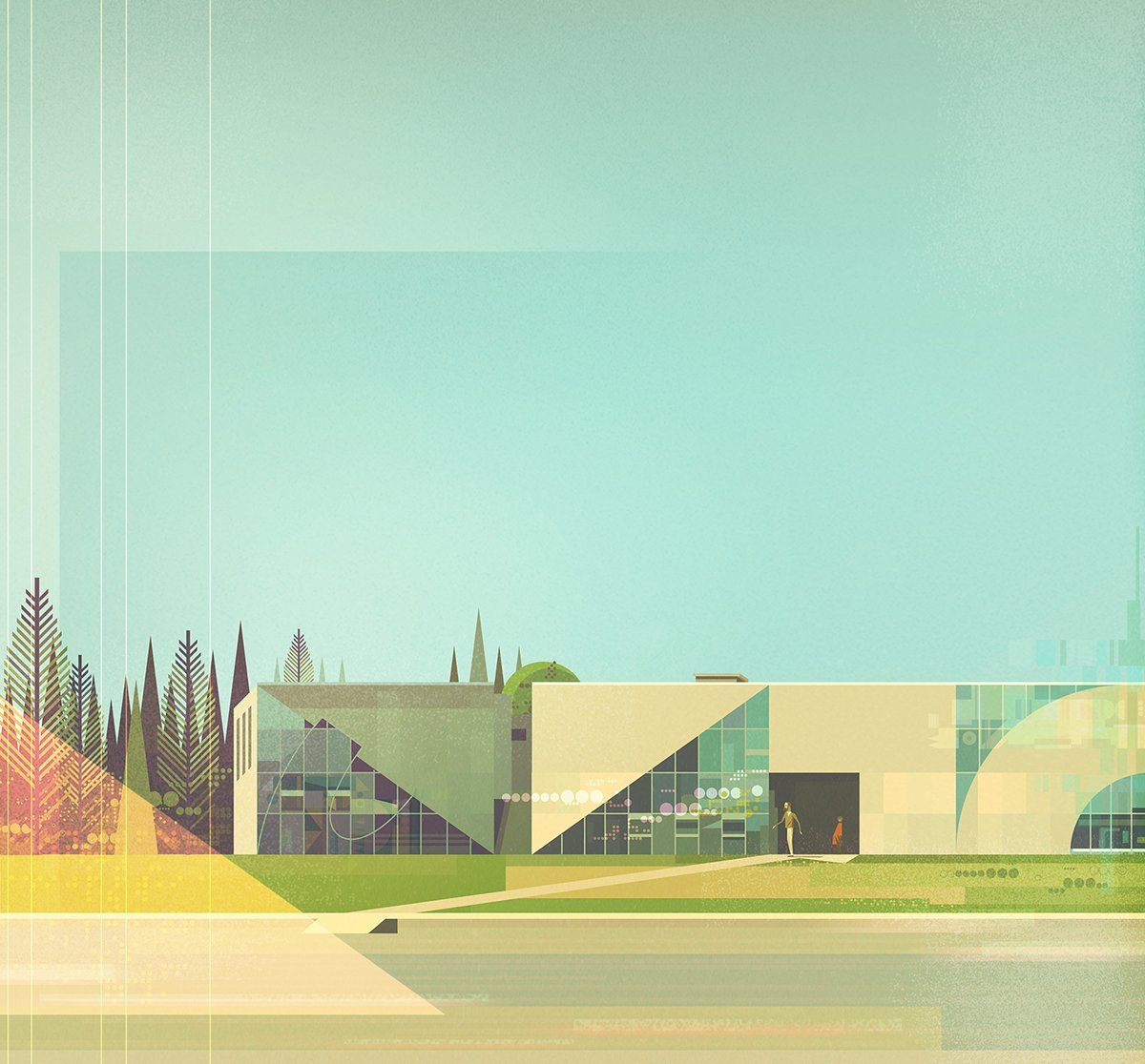 Center vector Art