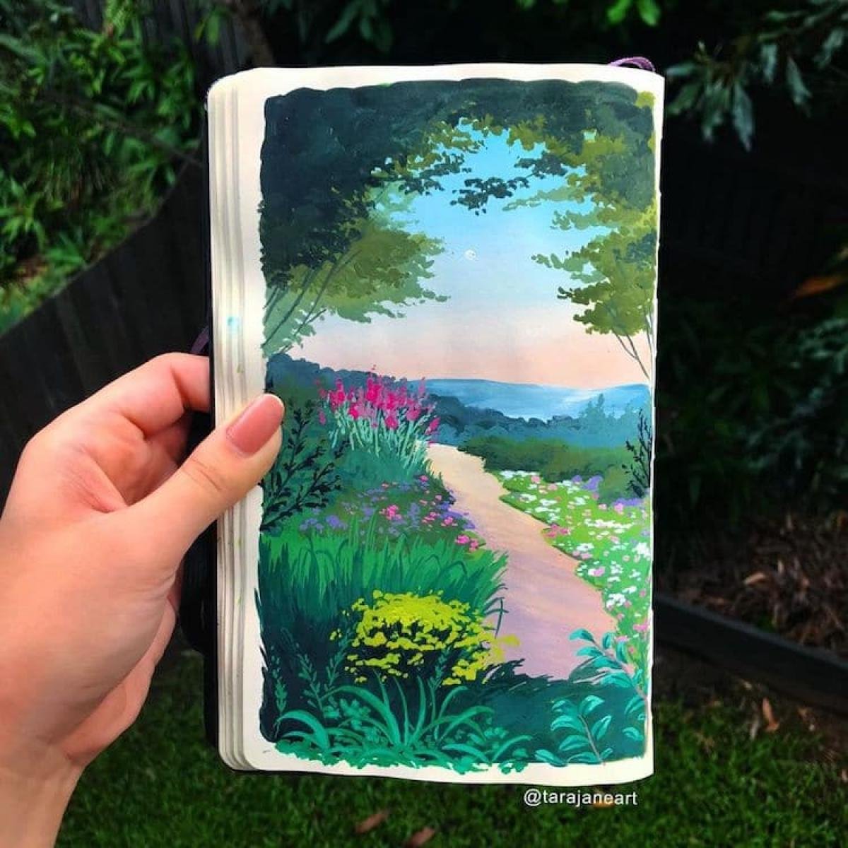 Painting Colors inspired by nature