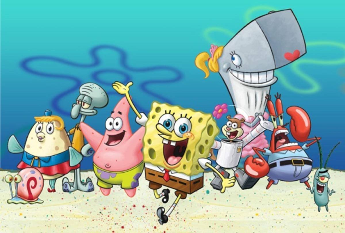 Nickelodeon губка Боб квадратные штаны