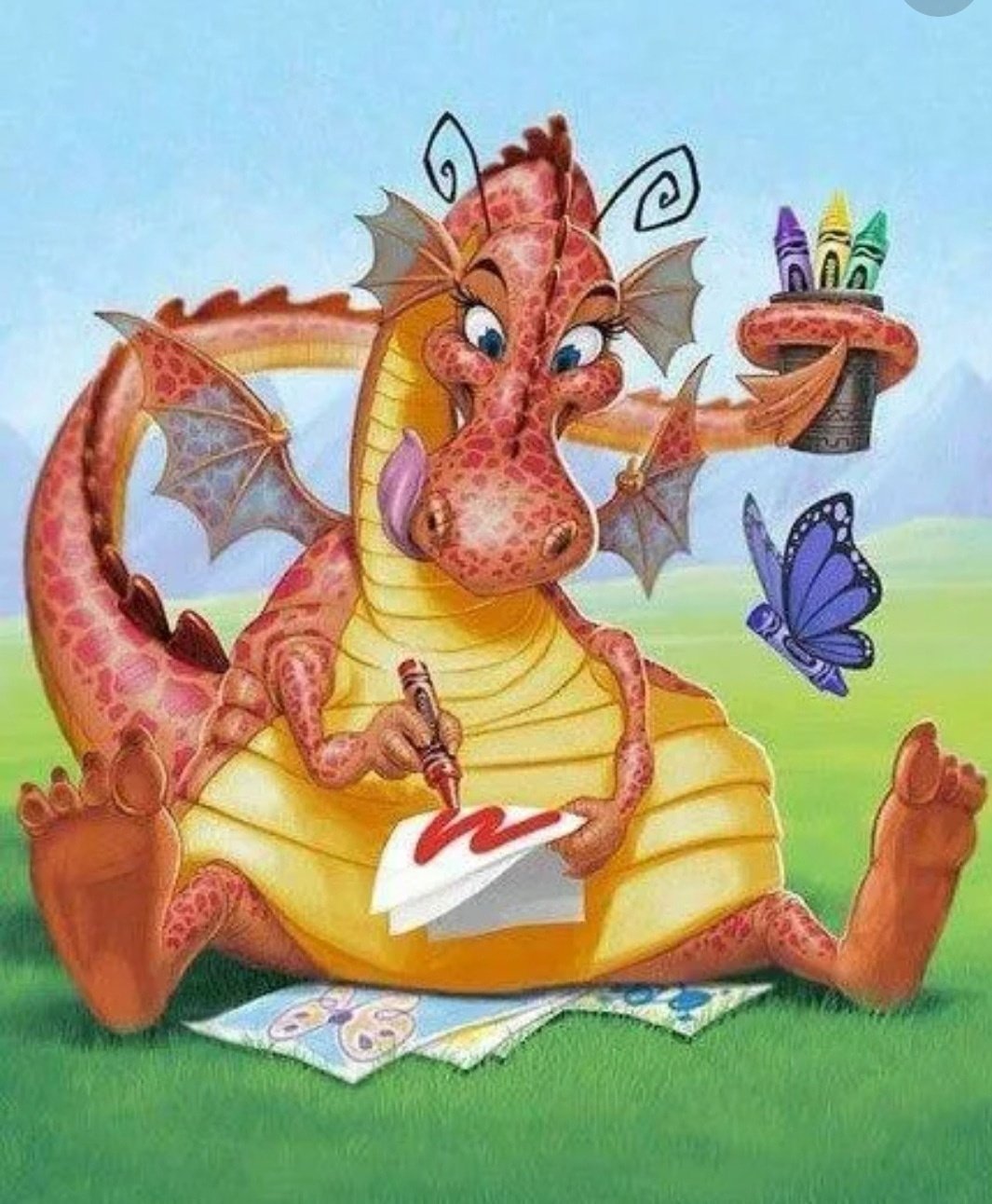 Смешные дракончики
