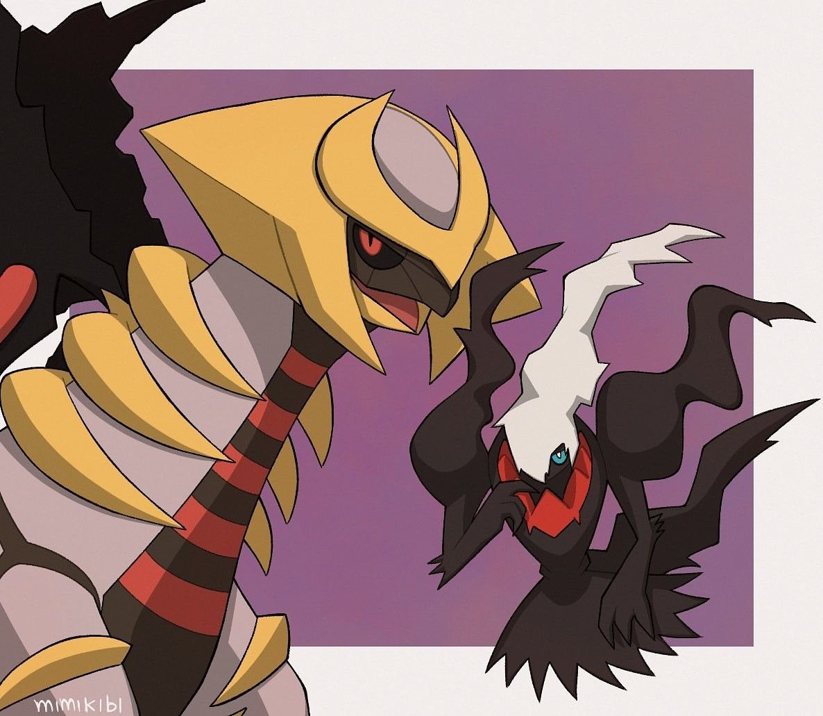 Giratina and Mimikyu