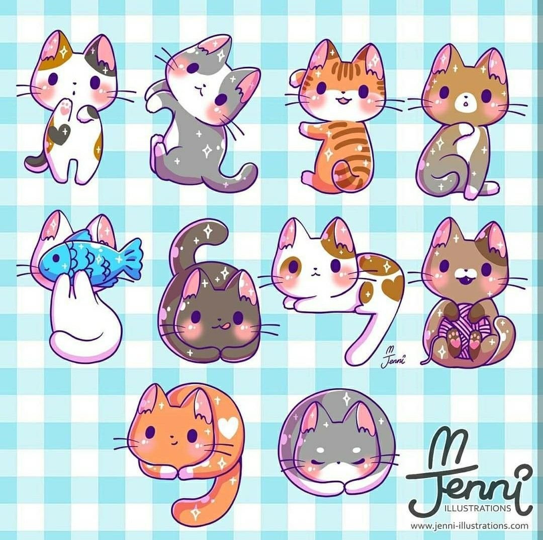 Кавайные кошечки