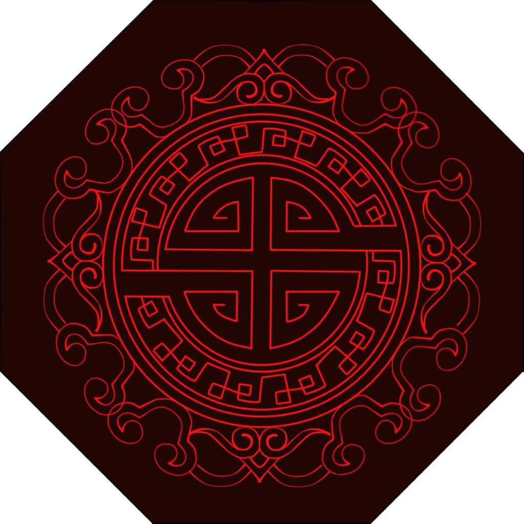 Знак шкатулки мастера фу