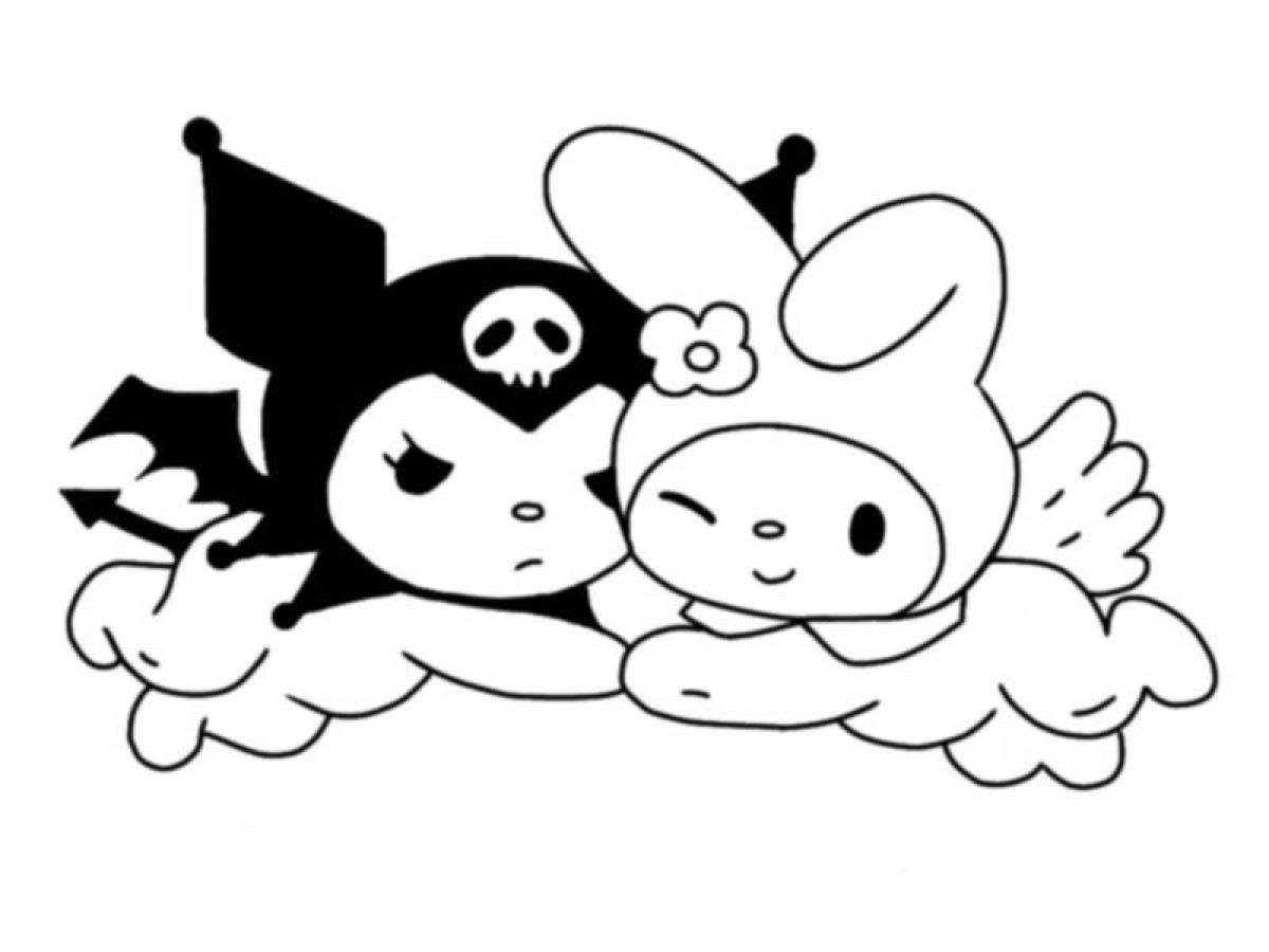 Тату Китти Kuromi