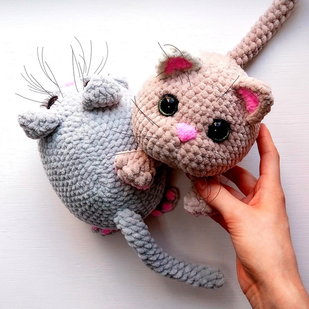 Кошечка амигуруми