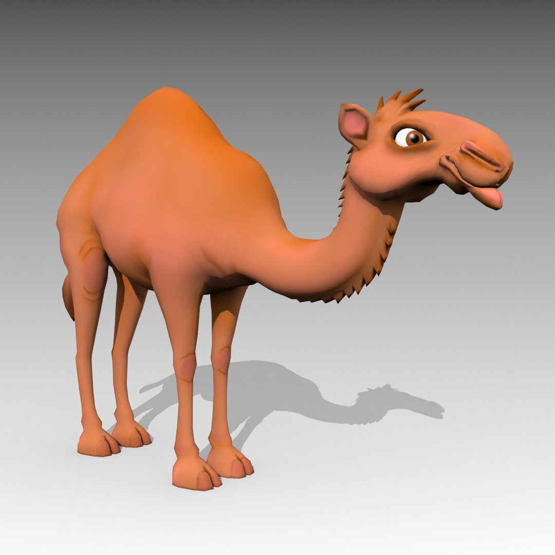 Lowpoly верблюд