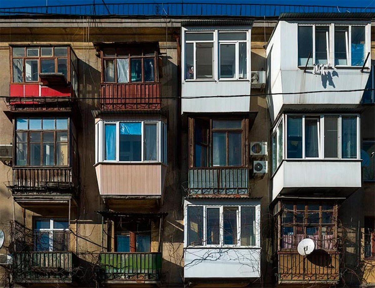 Старый балкон