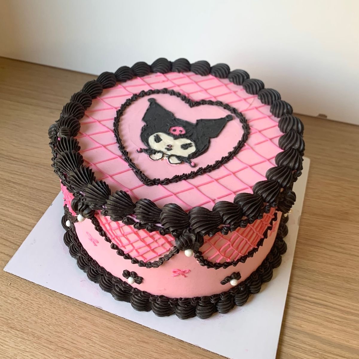 Торт Kuromi Хеллоу Китти