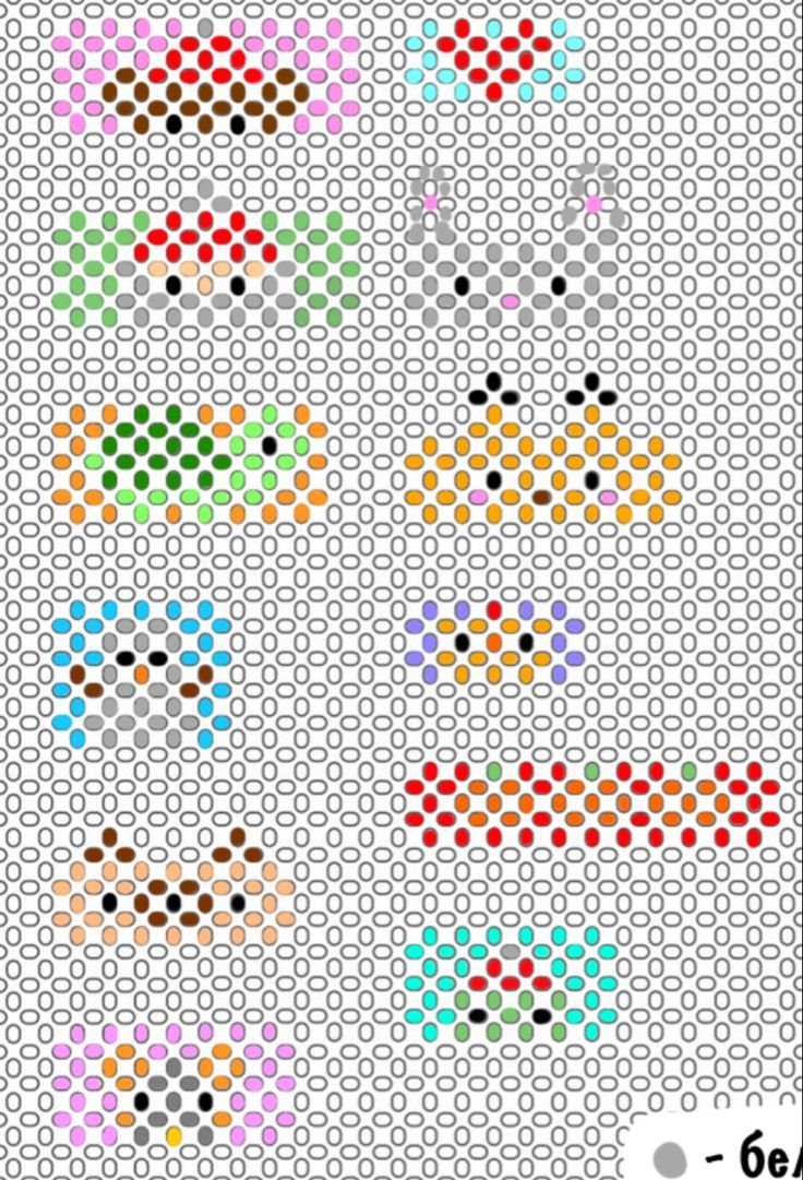 Схемы для бисероплетения кольца