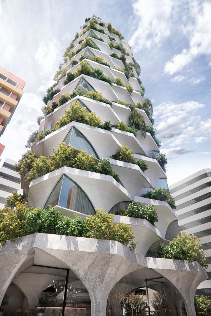 Жилой Urban Cactus. Роттердам.