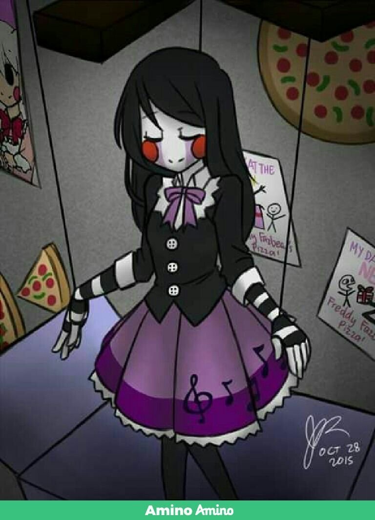 Lulu 999 FNAF марионетка