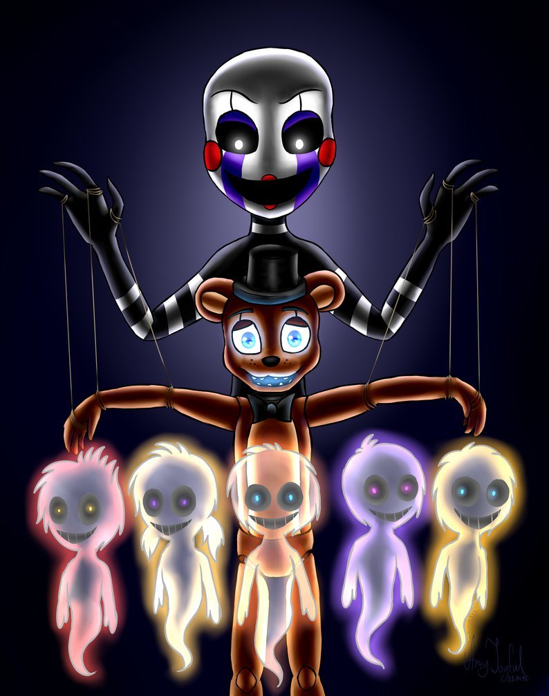 Five Nights at Freddy's марионетка