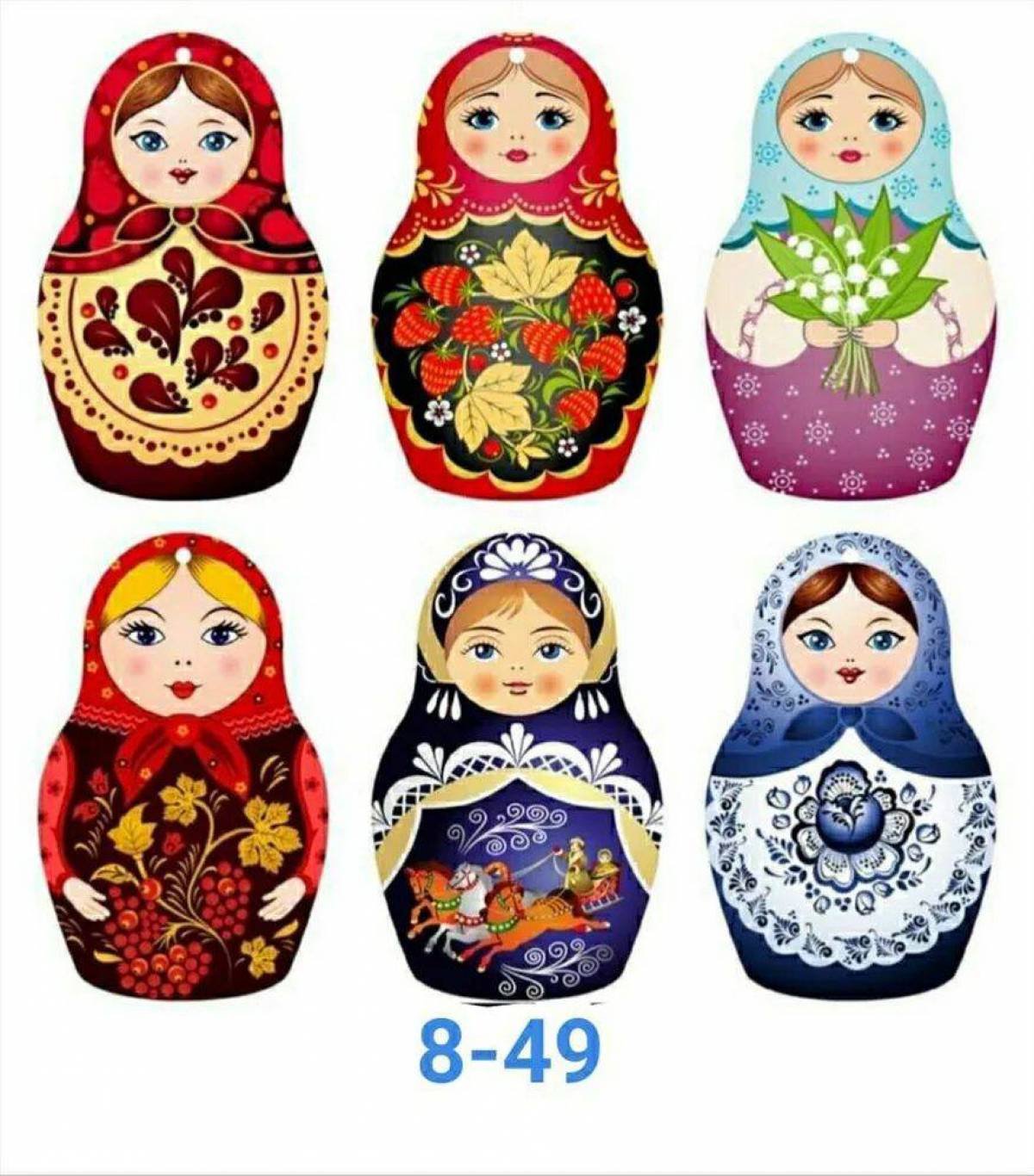Красивые матрешки