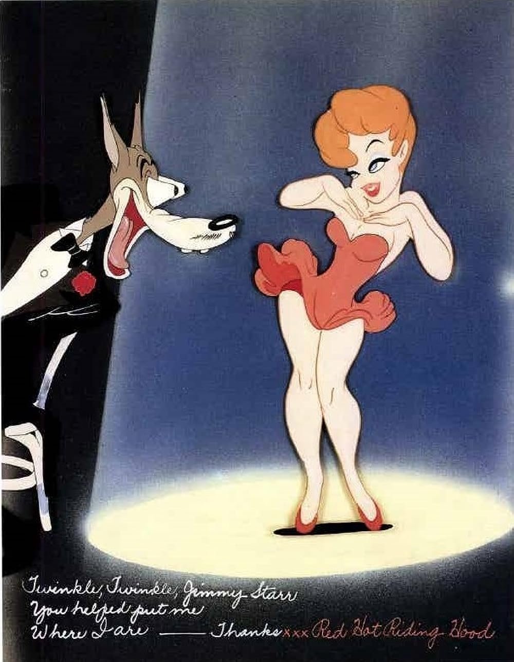 Droopy Tex Avery красная шапочка