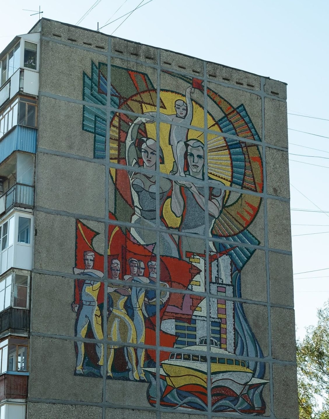 Советская мозаика Нижний Новгород