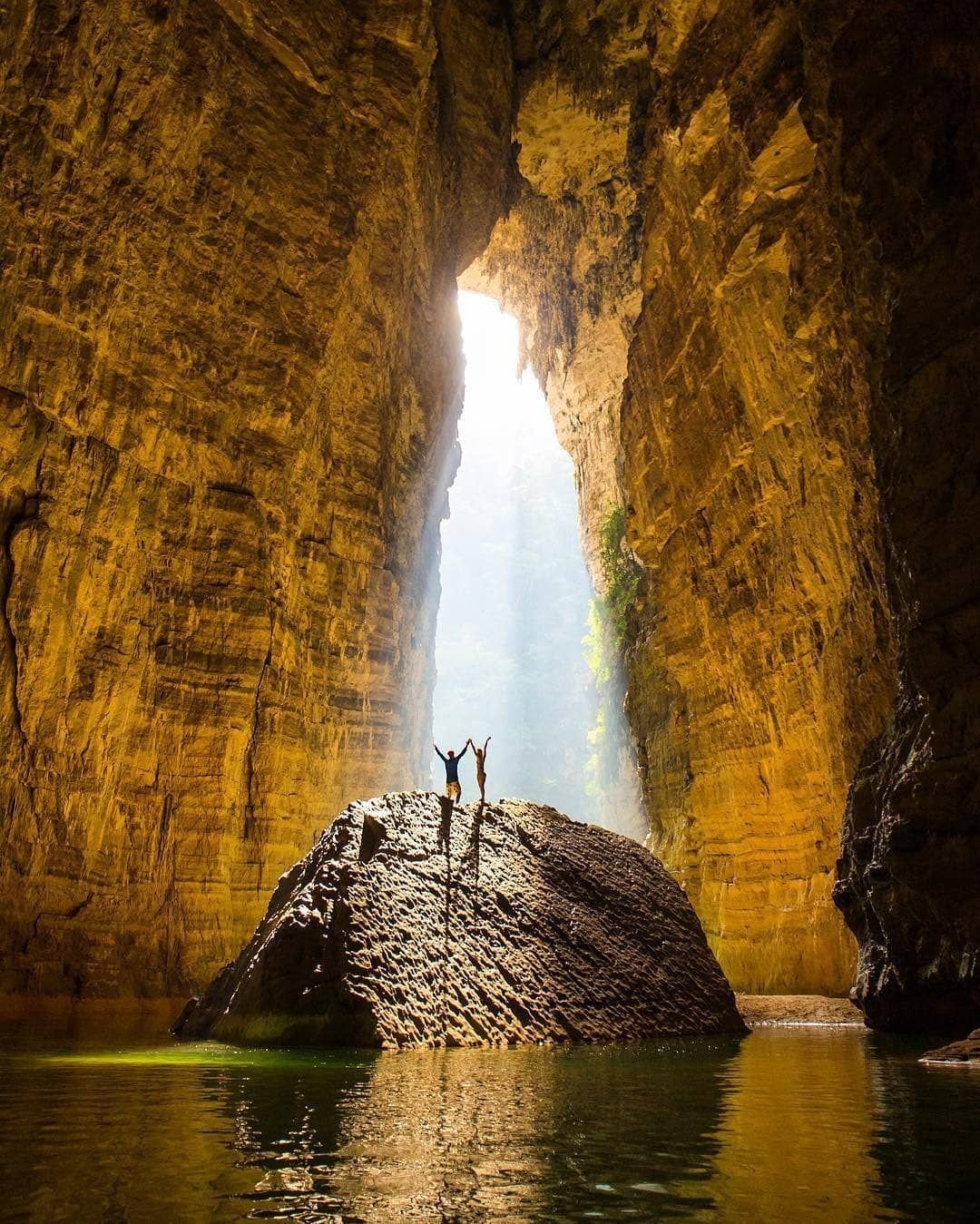 Пещера Arco del tiempo, Мексика.