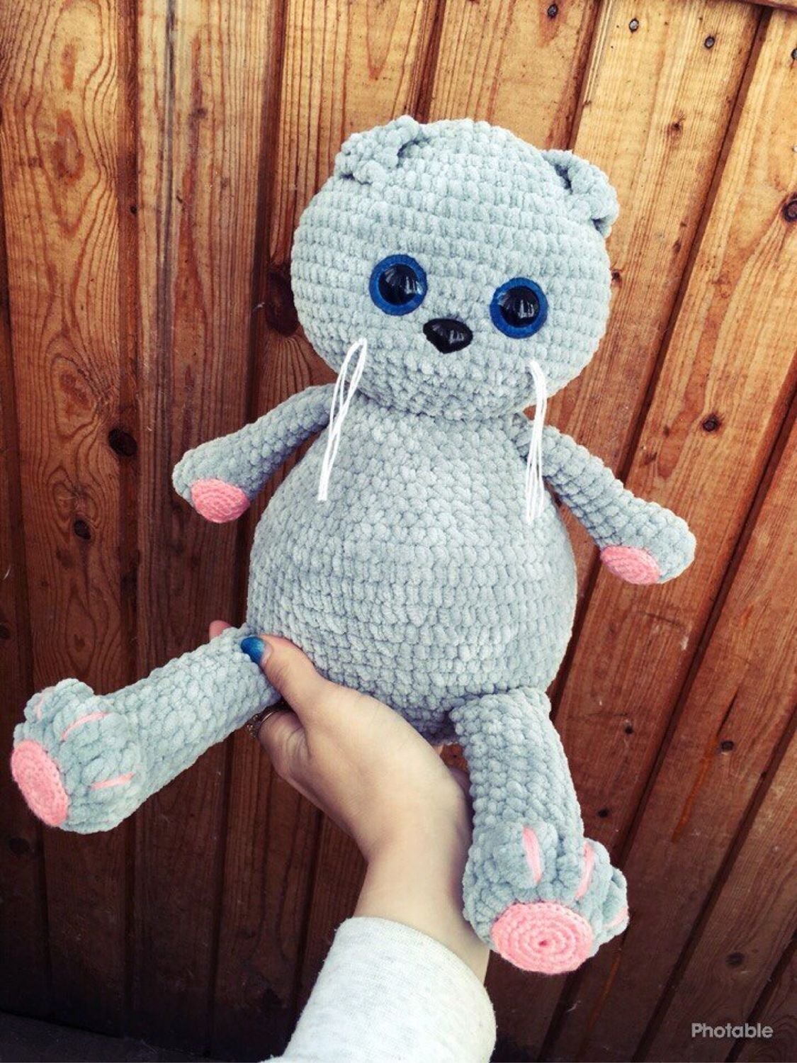 Кот Басик амигуруми