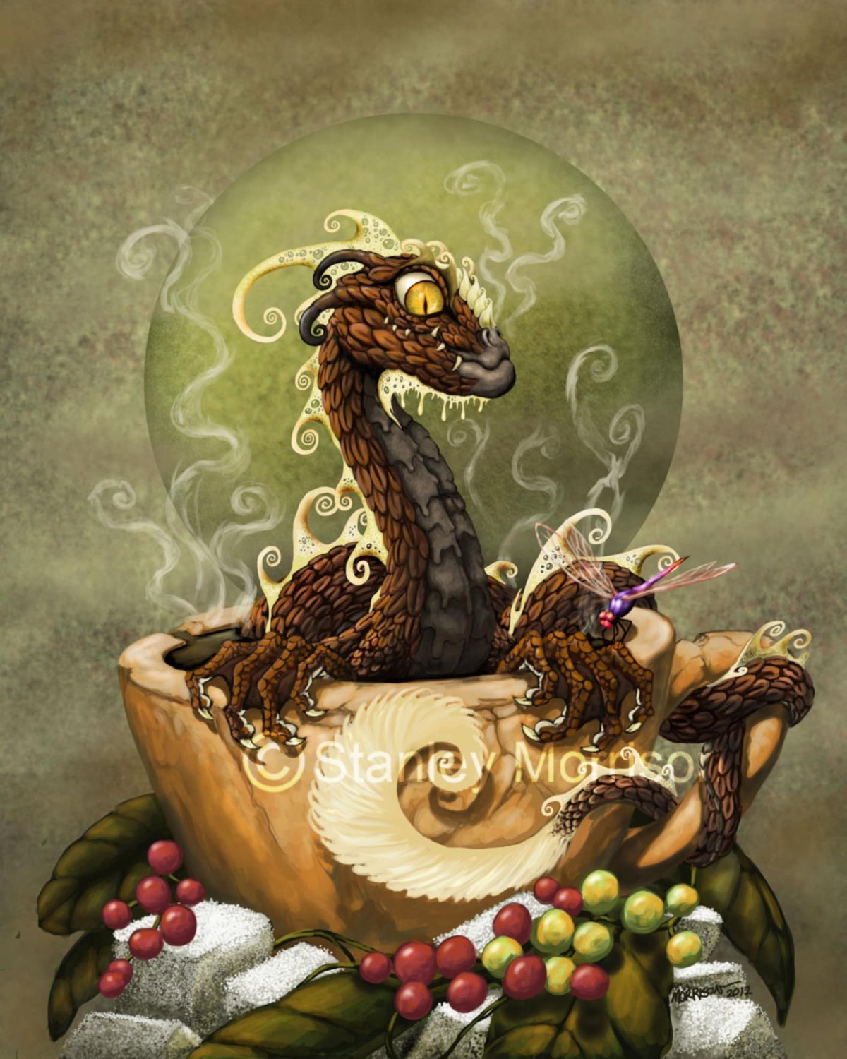 Garden Dragon Стэнли Моррисон