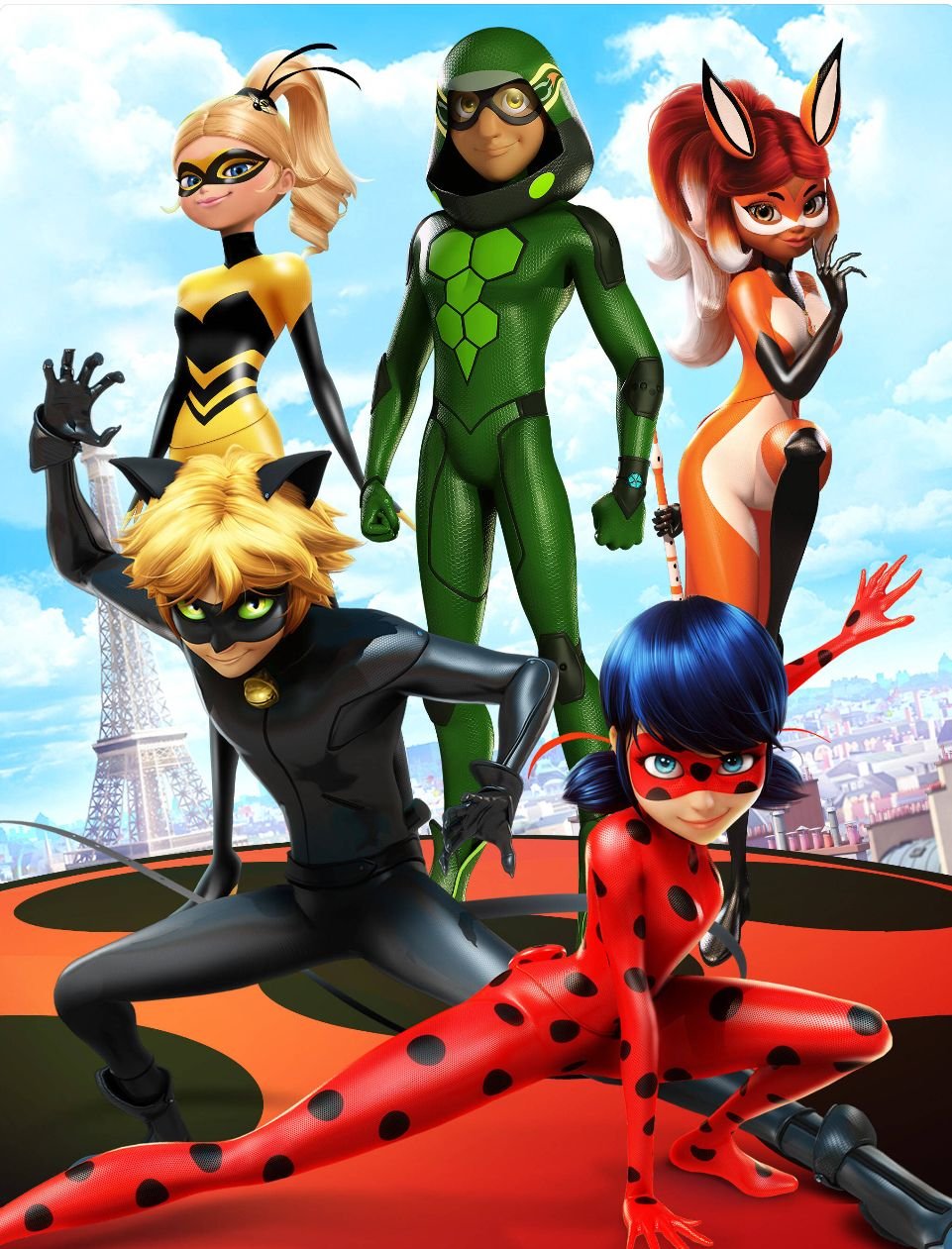 Zag Heroes Miraculous персонажи
