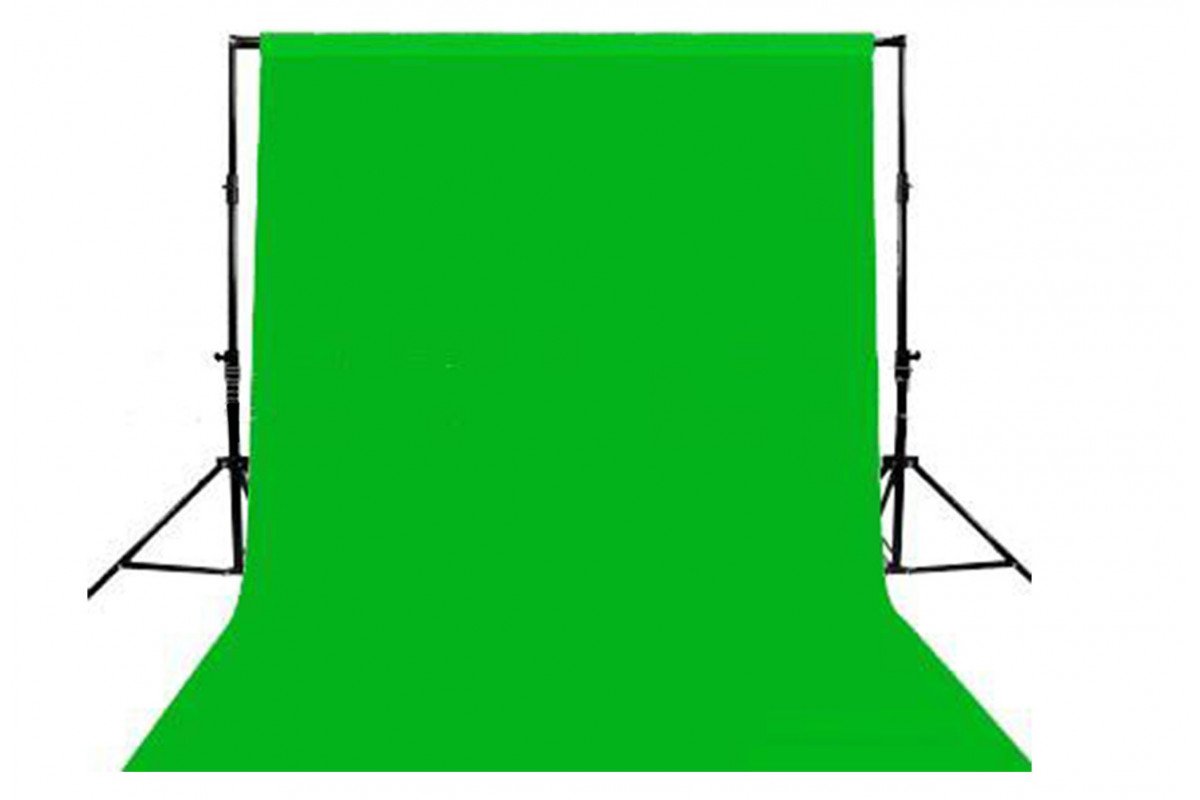 Хромакей 2*2,3 м со стойкой Greenscreen (комплект)