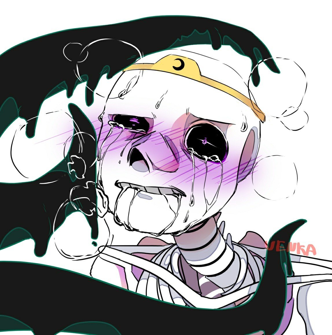 Ахегао Nightmare Sans