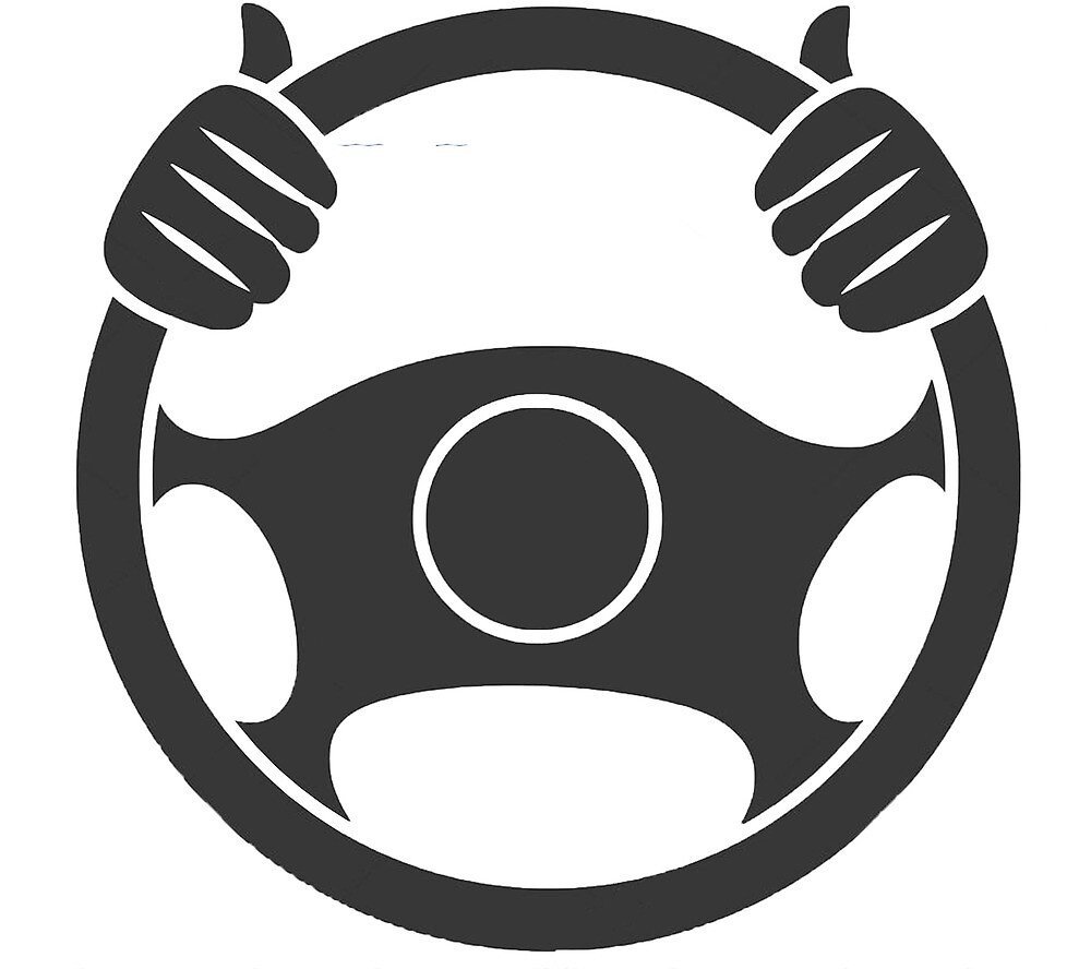 Автомобильный руль вектор