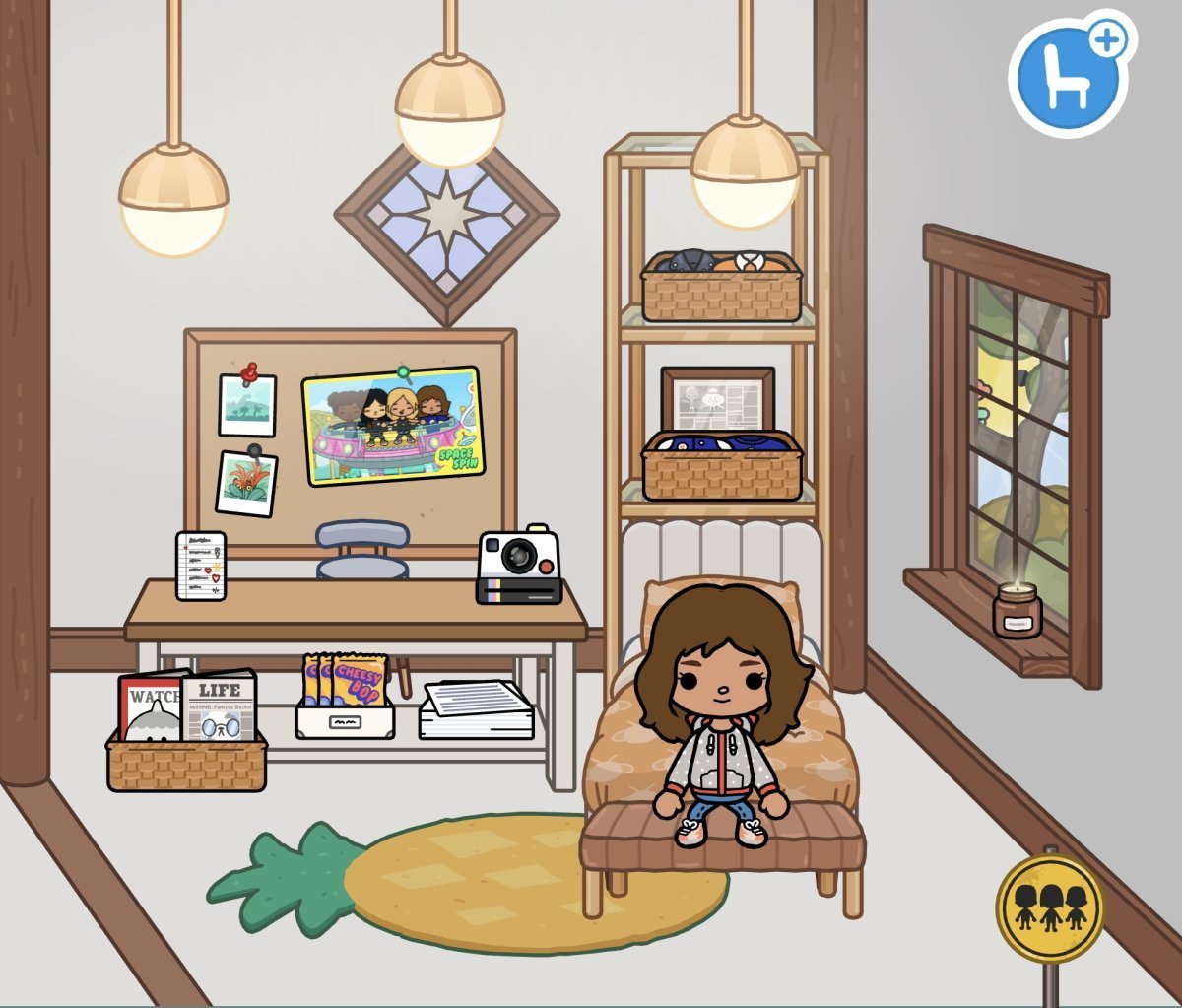Toca Life World комнаты