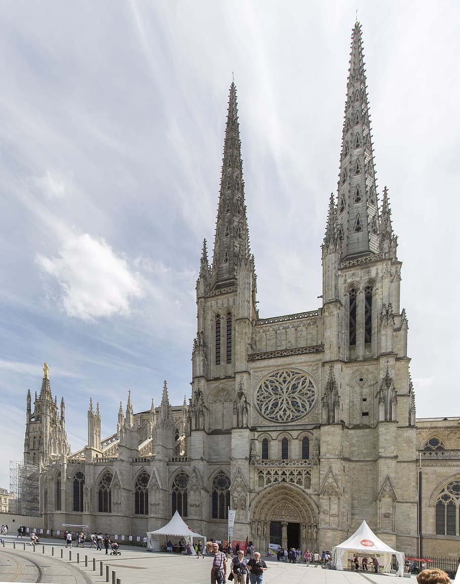 Bordeaux Cathedral бордо