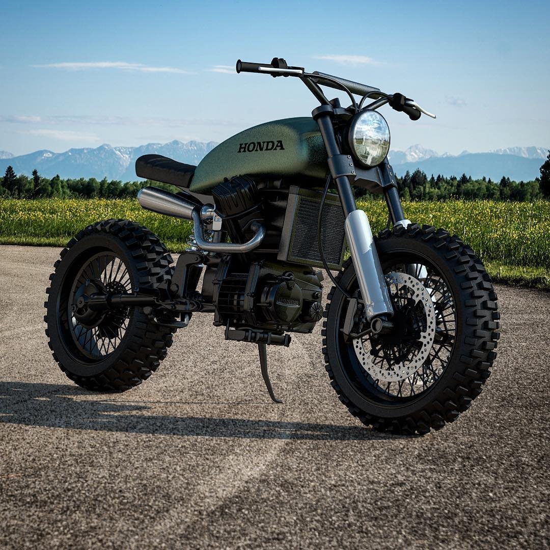 Мотоцикл Honda Scrambler