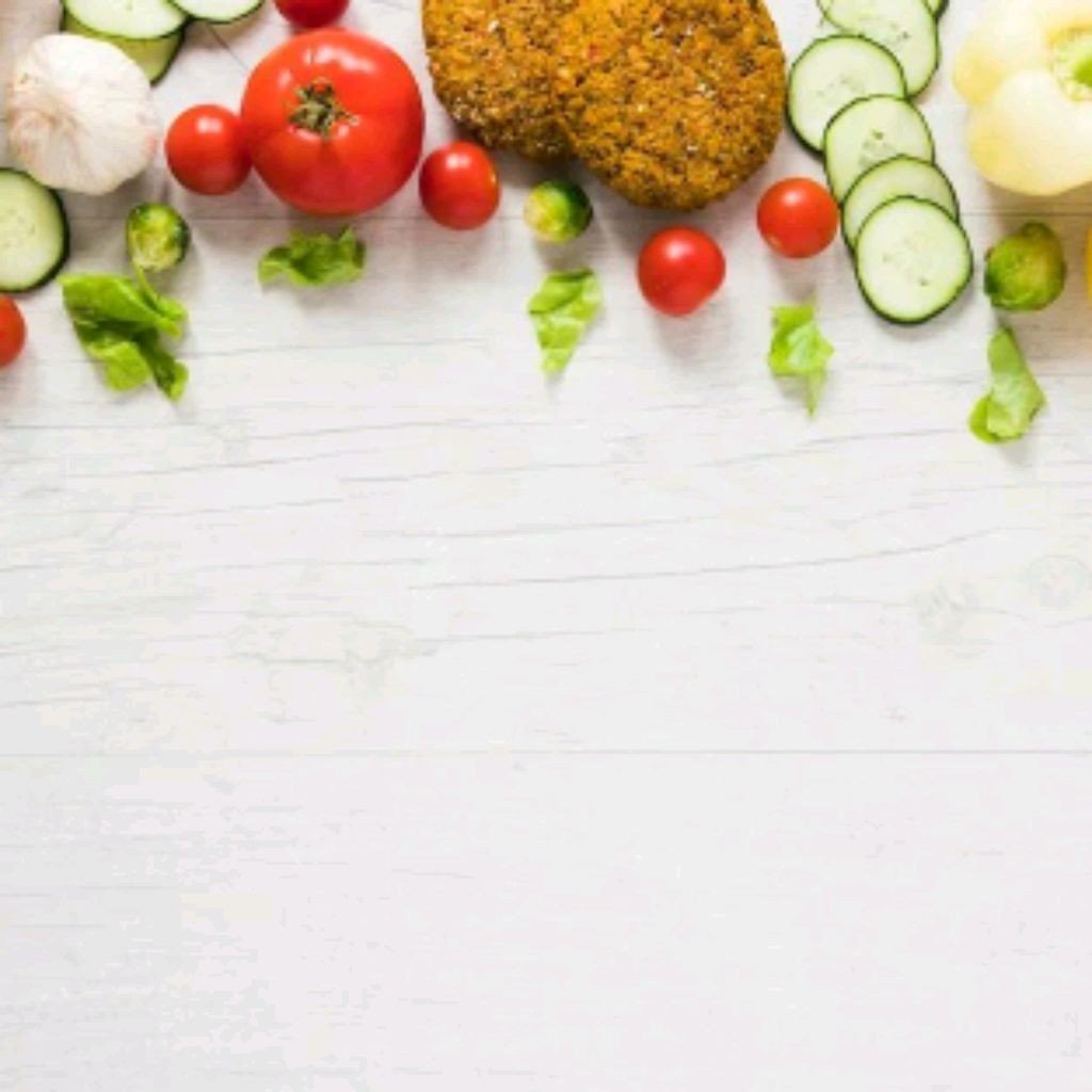 Продукты на белом столе вид сверху