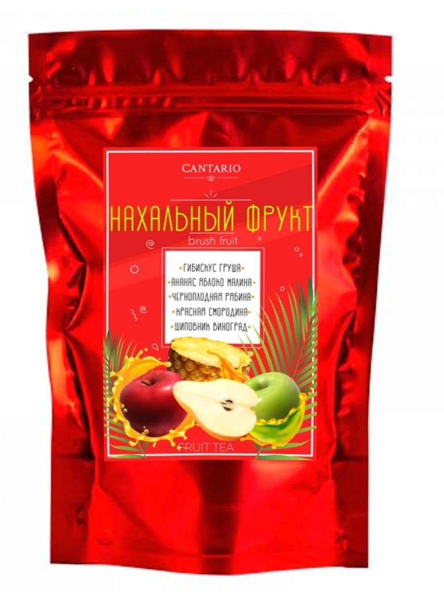 Наглый фрукт чай этикетка
