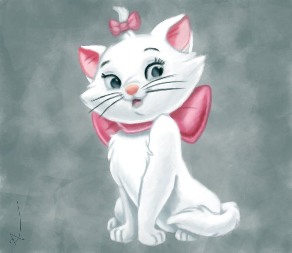 Кошечка с бантиком