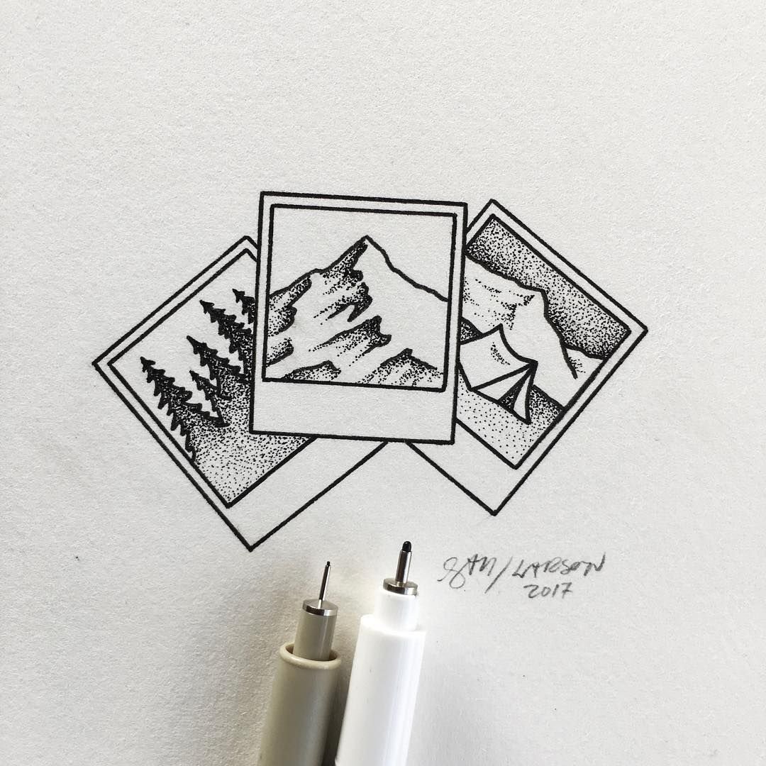Маленькие рисунки для скетчбука