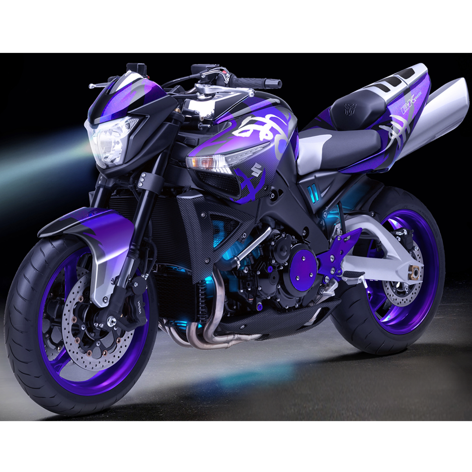 CBZ 250y мотоцикл фиолетовый