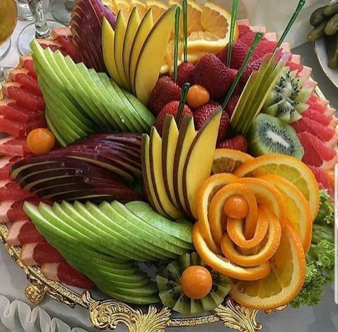 Красивая Фруктовая нарезка